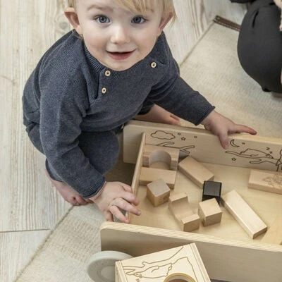 Micki Premium Gåvogn, Wood 4 Micki Premium Gåvogn, Wood - Bilde 4