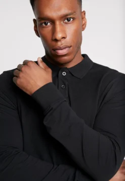 Pier One 2 Pack - Poloskjorter - Mottled Grey/Black -SexyHair-butikk 1180da984bd447fb92164ab274ea1cfb scaled