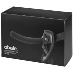 Obaie Unisex Strap-on Seletøy Med Dildo -SexyHair-butikk 19437 obaie unisex strap on harness med dildo 01 2