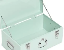 Petite Déco Oppbevaringskasser Koffert 3-pack, Grå/Blå -SexyHair-butikk 2172027M S3 2460 4b