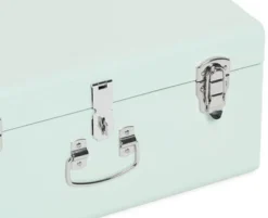 Petite Déco Oppbevaringskasser Koffert 3-pack, Grå/Blå -SexyHair-butikk 2172027M S3 2460 4d