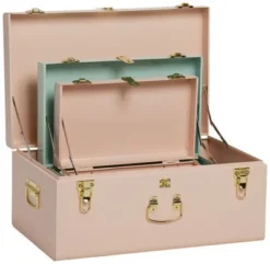 Minitude Oppbevaringsesker Koffert 3-pack, Rosa & Rosa -SexyHair-butikk 2172027M S3S 2460 4a