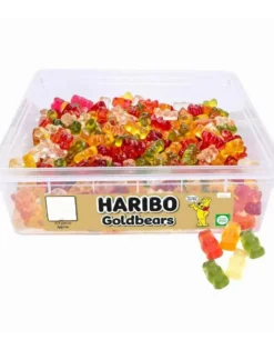 375 Stk Haribo Goldbears / Gummibjørner 675g - Boks