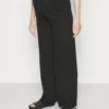 Mamalicious Mlchrissy Wide Pants - Bukse - Black