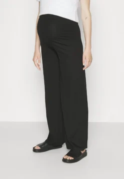 Mamalicious Mlchrissy Wide Pants - Bukse - Black