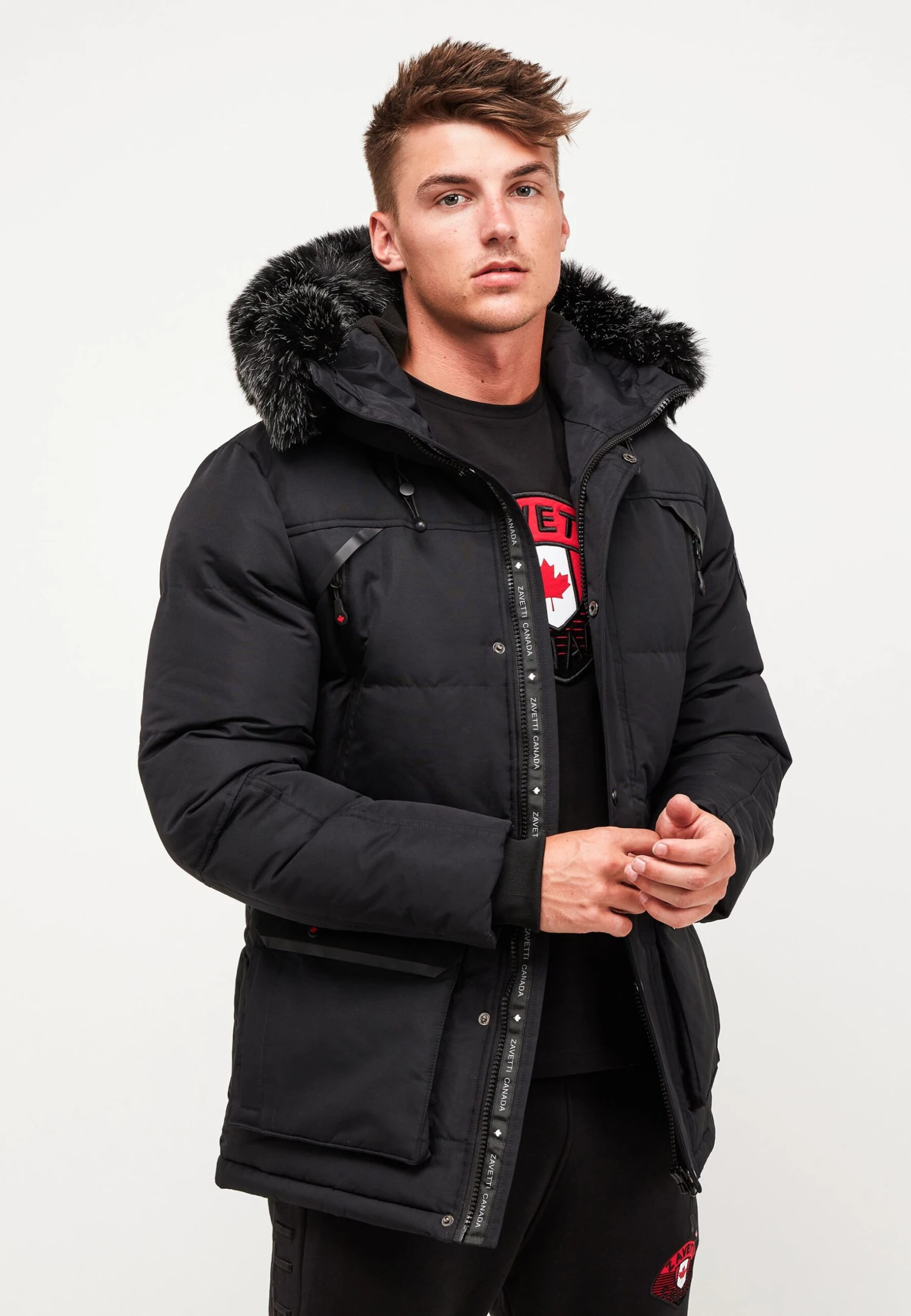 Orford Puffer Parka Jacket - Vinterkåpe / -Frakk - Black 5 Orford Puffer Parka Jacket - Vinterkåpe / -Frakk - Black - Bilde 5