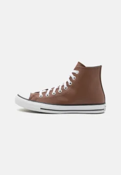 Converse Chuck Taylor All Star Fall Tone Unisex - Høye Joggesko - Dark Roast/White/Clematis Blue