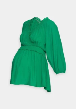 Mamalicious Mlpeace Tess Top - Bluse - Fern Green