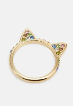Cat Ring Pave - Ring -Gold- Coloured -SexyHair-butikk 4a1486baed2b429199ffb427cf203973 scaled