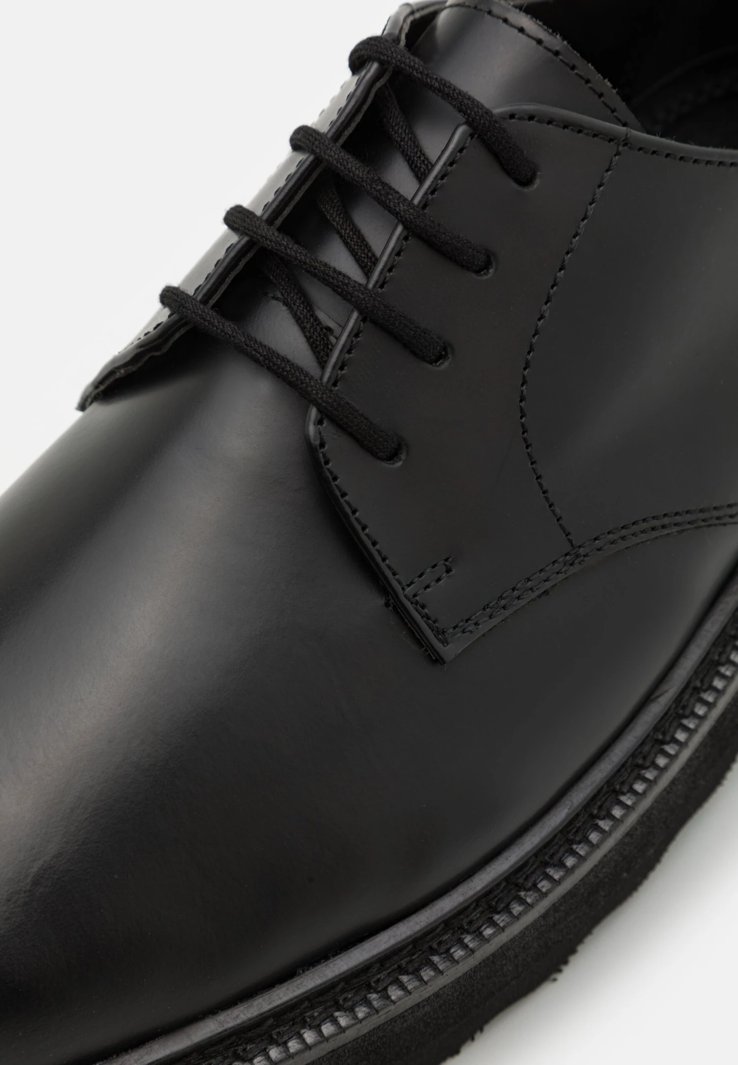 Cali Derby - Snøresko - Smooth Black 6 Cali Derby - Snøresko - Smooth Black - Bilde 6