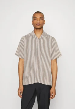 Redefined Rebel Jorge - Skjorte - White Stripe