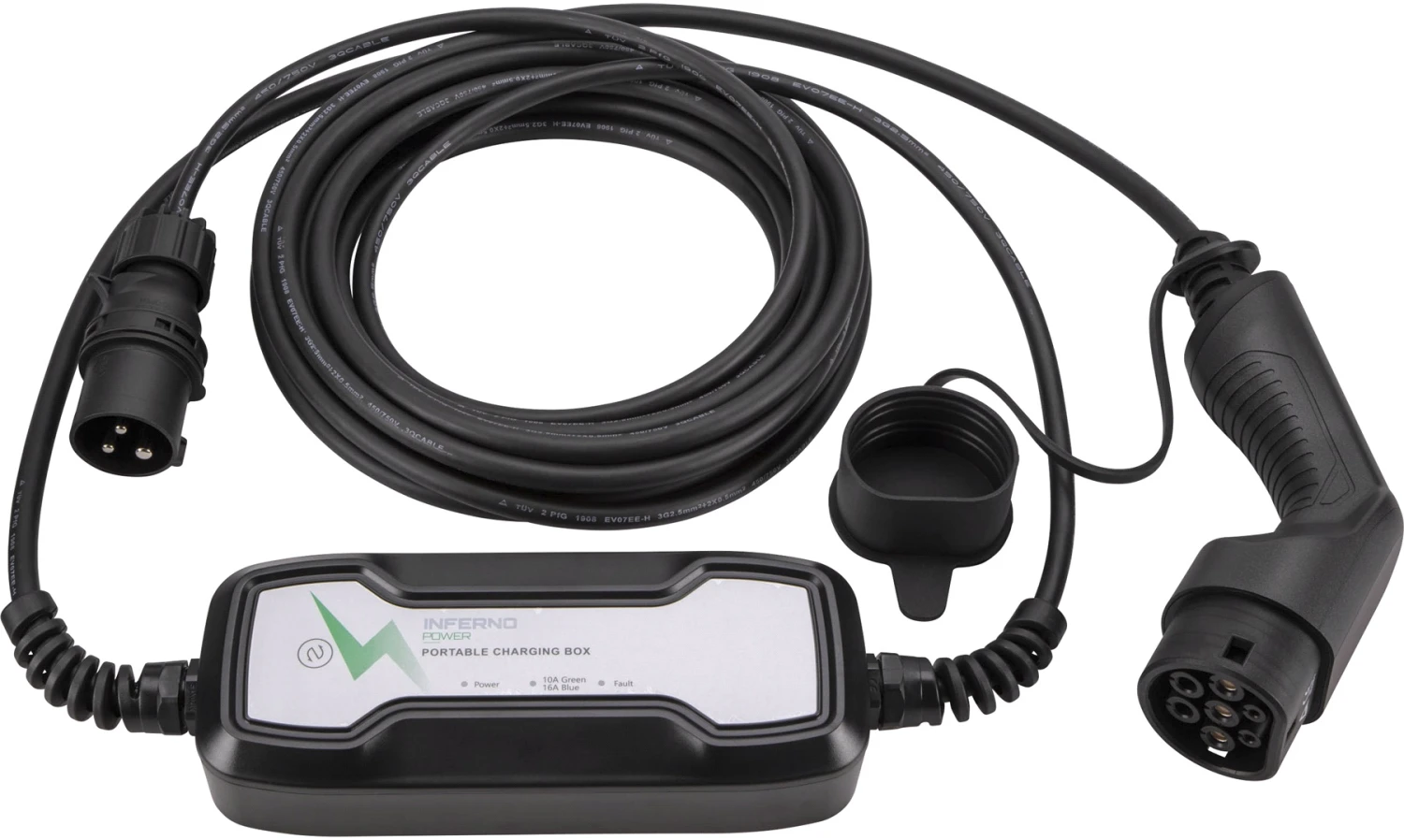 Ladekabel MODE 2 Type 2 16A 10 M 1 Ladekabel MODE 2 Type 2 16A 10 M