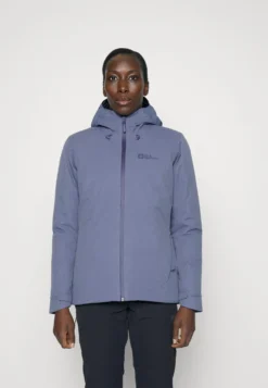 Jack Wolfskin Wisper Ins Jkt W - Hardshell Jacket - Dolphin