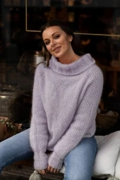 Røsslyng Genser Lys Lilla Av SD