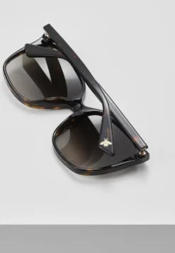Gucci Gg Cat-Eye Round Acetate Sunglasses - Solbriller - Havana/Brown -SexyHair-butikk 69559bc66c964f509bfedda3b4d884fd