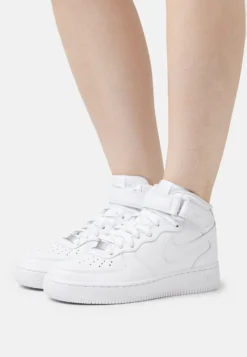 Nike Sportswear Air Force 1 '07 Mid- Høye Joggesko - White