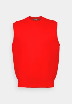 J.Lindeberg Vian Crewneck Slipover - Strikkegenser - Fiery Red -SexyHair-butikk 735835ce94804ea79792e5ff9f77ed86 scaled