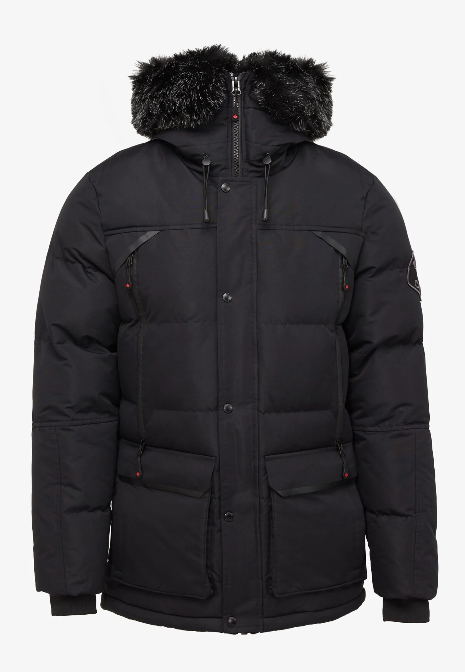 Orford Puffer Parka Jacket - Vinterkåpe / -Frakk - Black 6 Orford Puffer Parka Jacket - Vinterkåpe / -Frakk - Black - Bilde 6