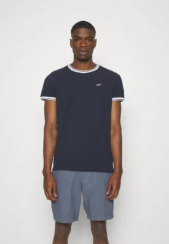 Hollister Co. Tipping Crew - T-Shirts Med Print - Navy