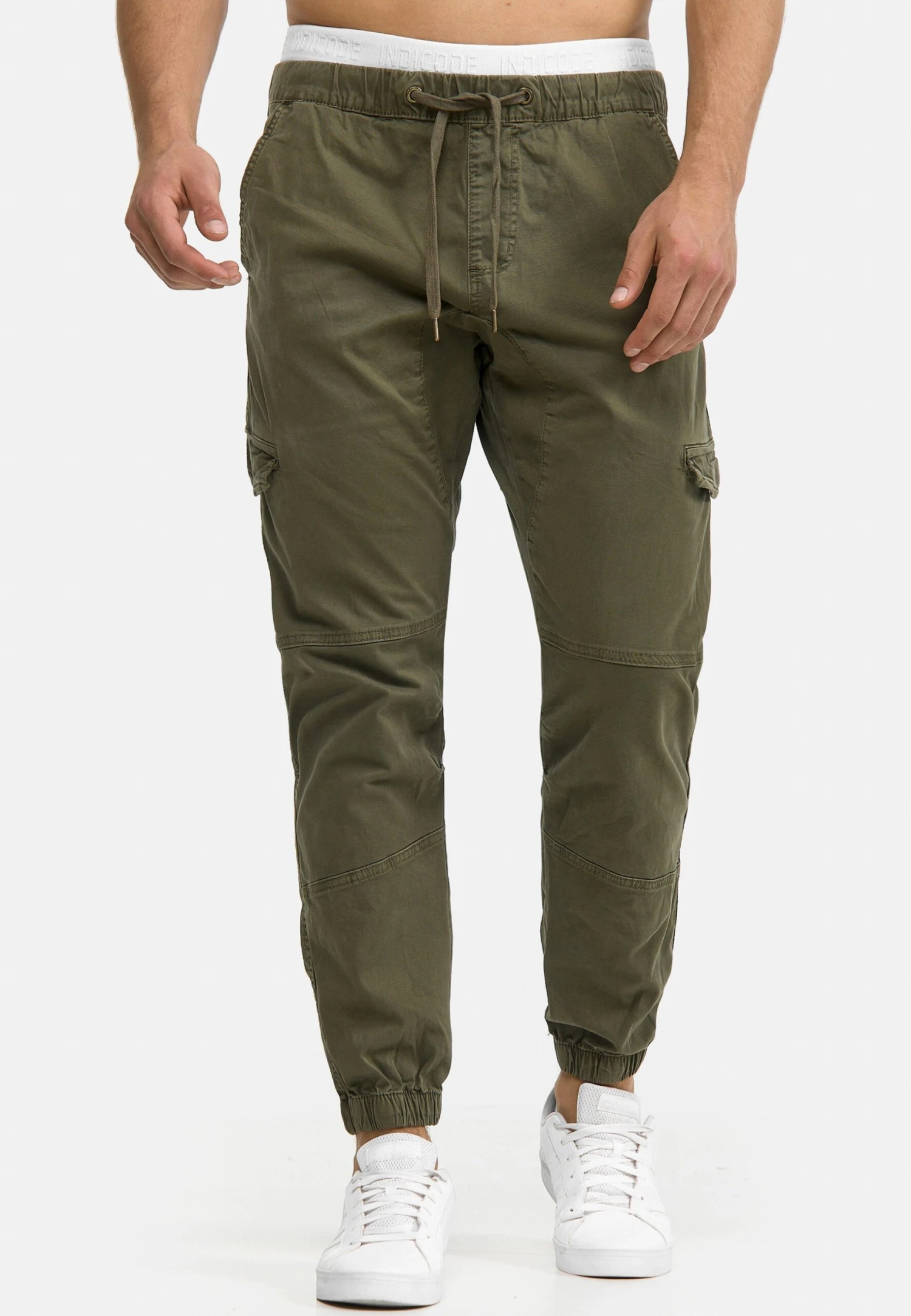 Indicode Jeans Levi - Cargobukse - Army 4 Indicode Jeans Levi - Cargobukse - Army - Bilde 4