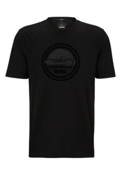 Boss Tiburt 264 Ps - T-Shirts Med Print - Black