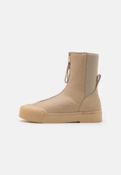 Emporio Armani Boot - Platåstøvletter - Beige
