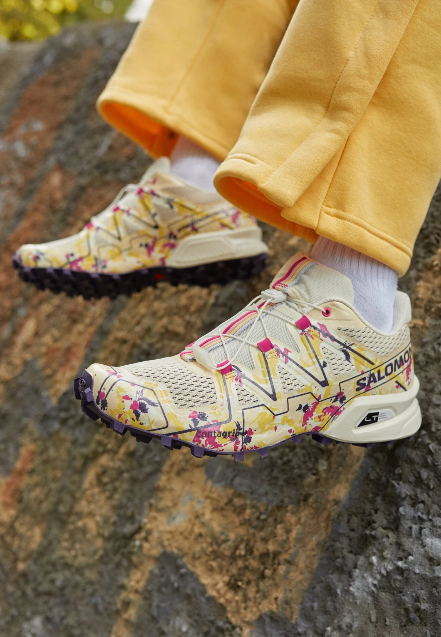 Salomon Speedcross Offroad Cantaloupe - Joggesko - Vanilla Ice/Bleached Sand/Very Berry 1 Salomon Speedcross Offroad Cantaloupe - Joggesko - Vanilla Ice/Bleached Sand/Very Berry