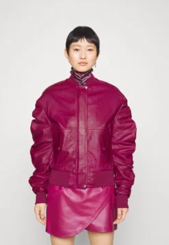 Mayra Jacket - Skinnjakke - Raspberry