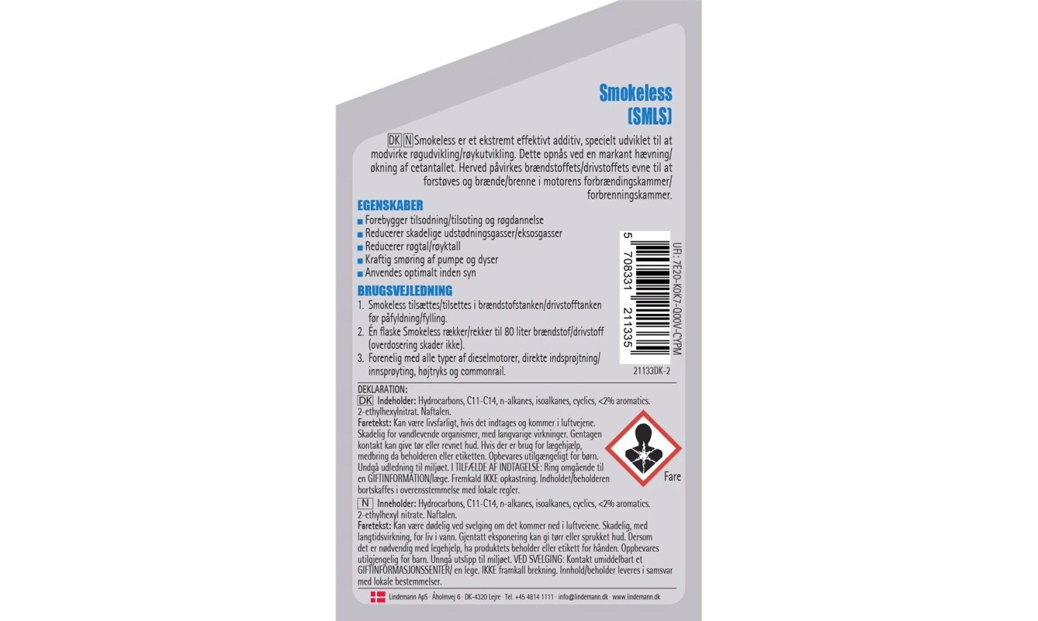 Lindemann Smokeless 400 Ml 3 Lindemann Smokeless 400 Ml - Bilde 3