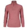 Amundsen Sports Deck Half Zip Womens (Peony Pink)