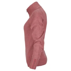 Amundsen Sports Deck Half Zip Womens (Peony Pink) -SexyHair-butikk Amundsen Sports Deck Half Zip Womens Peony Pink