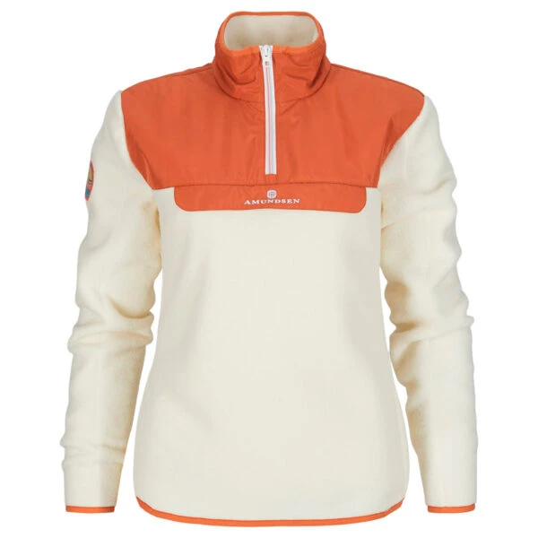 Amundsen Sports Roamer Fleece Women (Tangerine-White) 1 Amundsen Sports Roamer Fleece Women (Tangerine-White)