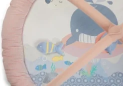 Beemoo Babygym, Rosa -SexyHair-butikk BM WHALE PINK 2338 4a