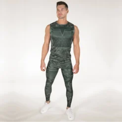 Gavelo Sniper Compression Tights, Camo Green, Large -SexyHair-butikk GO PNT 159r 4