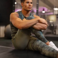 Gavelo Sniper Compression Tights, Camo Green, Large -SexyHair-butikk GO PNT 159r 7