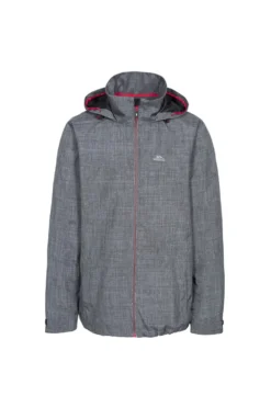 Trespass Mens Moonshine Waterproof Jacket (Dark Gray)