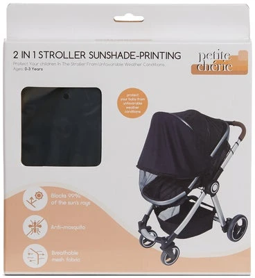 Petite Cherie Myggnett & Solbeskyttelse, Black 3 Petite Cherie Myggnett & Solbeskyttelse, Black - Bilde 3