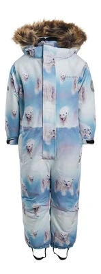 Nordbjørn Froste Vinterdress, PolarBear Walk Photo Print