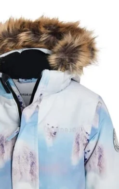 Nordbjørn Froste Vinterdress, PolarBear Walk Photo Print -SexyHair-butikk WC384FRS 819 2879 4a