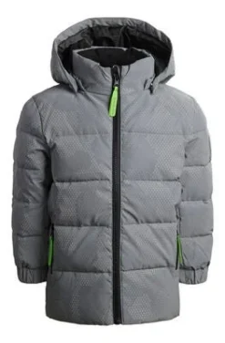 Nordbjørn Saturnus Refleksjakke, Camo Solid Black Silver