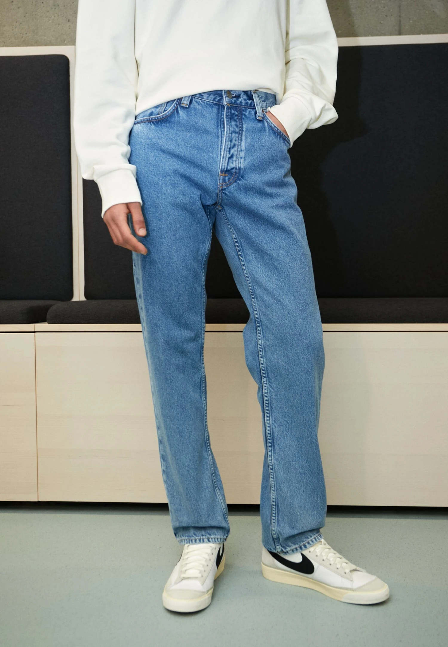 Nudie Jeans Rad Rufus - Jeans Relaxed Fit - Light Breeze 1 Nudie Jeans Rad Rufus - Jeans Relaxed Fit - Light Breeze