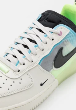 Nike Sportswear Air Force 1 React Unisex - Joggesko - White/Black/Barely Volt/Ghost Green/Blue Chill/Sail -SexyHair-butikk a0c1b28c7c7448fca0a3a1f181618a39 scaled
