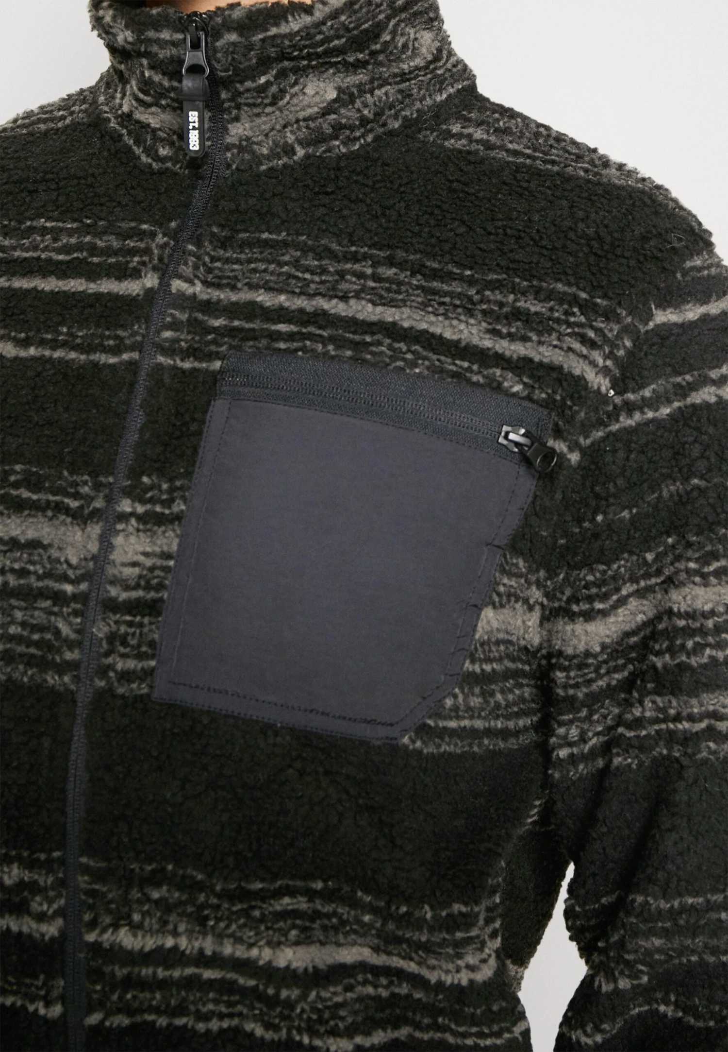 Indicode Jeans Inarwen - Fleecejakke - Black 6 Indicode Jeans Inarwen - Fleecejakke - Black - Bilde 6