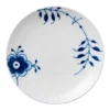 Royal Copenhagen Blå Mega Riflet Tallerken Coupe 19cm