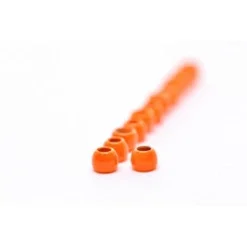 FutureFly Brass Beads -SexyHair-butikk brass beads 4 mm fl. orange 1