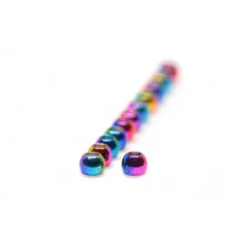 FutureFly Brass Beads -SexyHair-butikk brass beads 4 mm rainbow