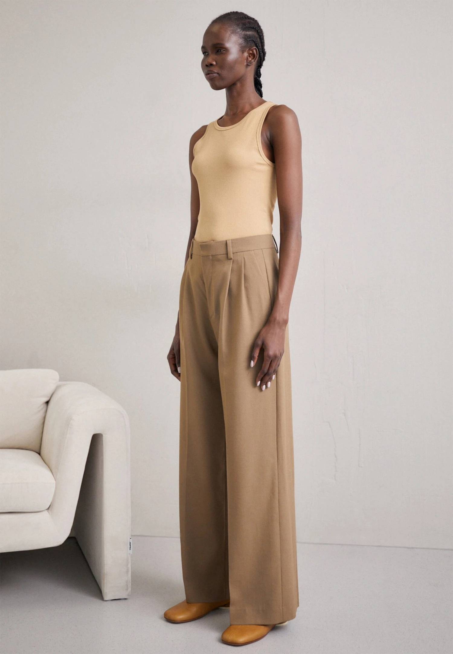 Filippa K Darcey Trousers - Bukse - Nougat 2 Filippa K Darcey Trousers - Bukse - Nougat - Bilde 2