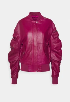 Mayra Jacket - Skinnjakke - Raspberry -SexyHair-butikk d8bf1d6f78014682968a803bc053024d scaled