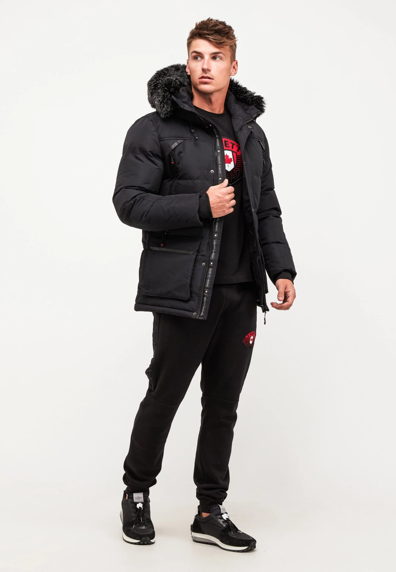 Orford Puffer Parka Jacket - Vinterkåpe / -Frakk - Black 2 Orford Puffer Parka Jacket - Vinterkåpe / -Frakk - Black - Bilde 2
