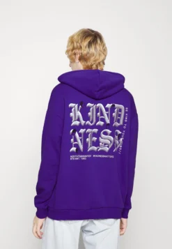 YOURTURN Kindness Hoodie - Sweatshirt - Purple